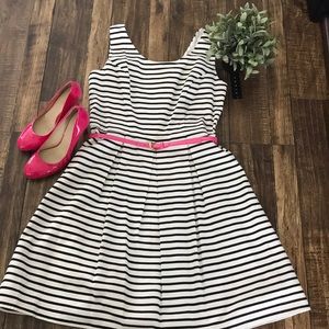 Tiana B. Dresses - NWT Tiana B Black and White striped dress Tiana B. Dresses - NWT Tiana B Black and White striped dress